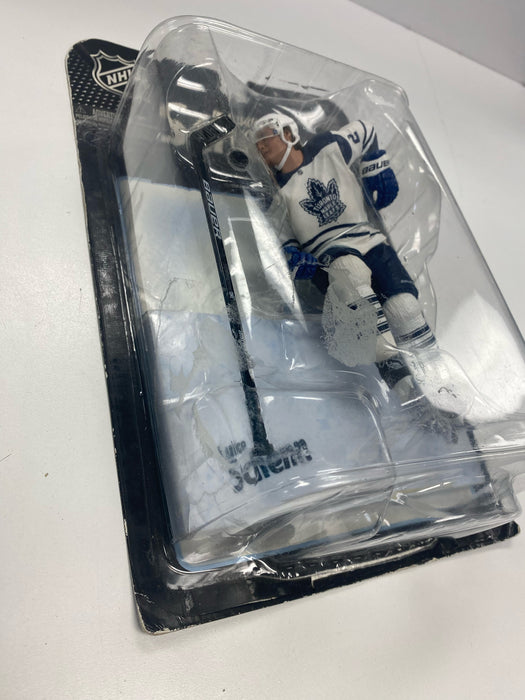 Action Figures and Toys McFarlane Toys - NHL - Toronto Leafs - Luke Shenn Figure - White Jersey Variant *DAMAGED BOX* - Cardboard Memories Inc.