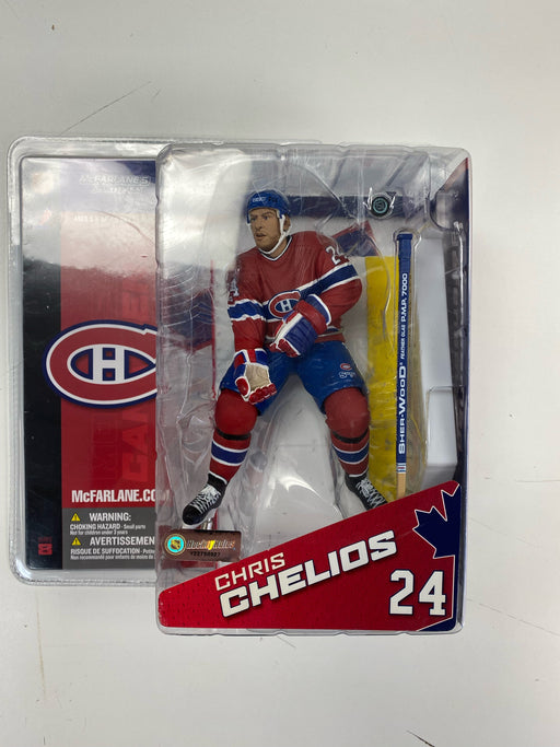 Action Figures and Toys McFarlane Toys - NHL - Montreal Canadiens - Chris Chelios Figure - Cardboard Memories Inc.