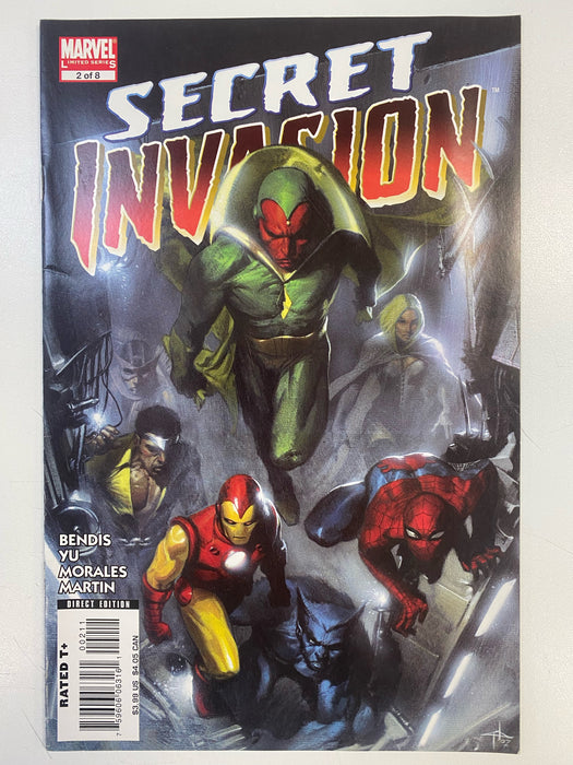 Comic Books Marvel Comics - Secret Invasion (2008) 001-008 Full Set (Cond. FN- to VF-) 21566 - Cardboard Memories Inc.