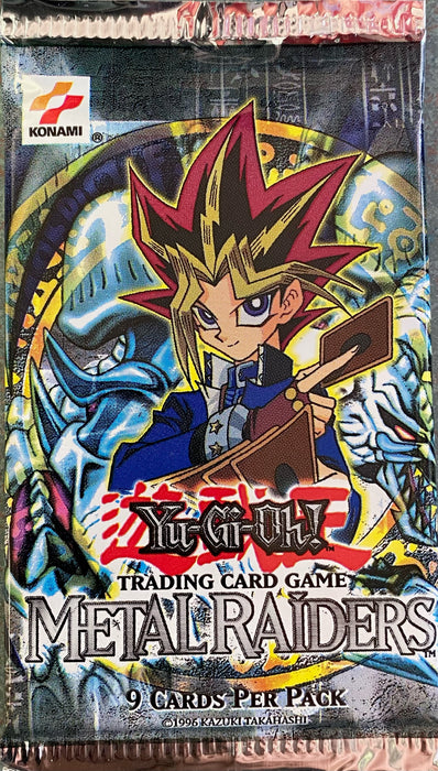 Trading Card Games Konami - Yu-Gi-Oh! - 1996 - Metal Raiders - Booster Pack - Unlimited Edition - Cardboard Memories Inc.