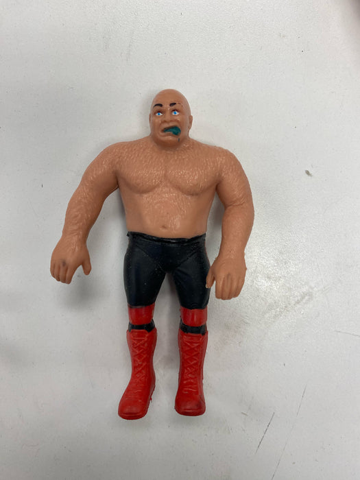 Action Figures and Toys LJN - 1985 - WWF/WWE Wrestling Superstars Bendies - George "The Animal" Steele - 4.5" Figure *Loose* - Cardboard Memories Inc.