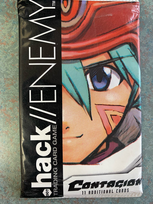 Trading Card Games Decipher - DotHack (.Hack//) Enemy - Contagion - Booster Pack - Cardboard Memories Inc.