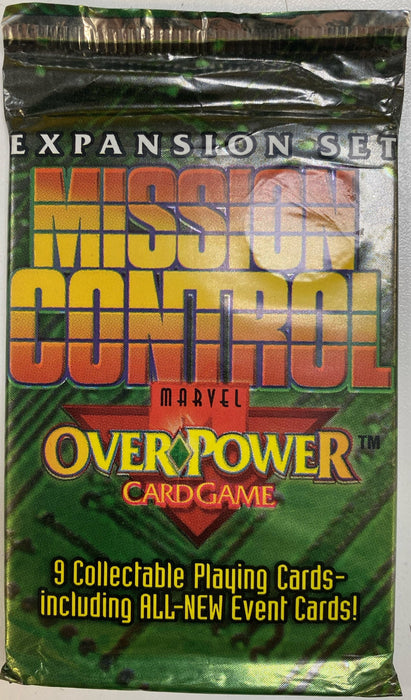 Trading Card Games Fleer - 1996 - Marvel Over Power Mission Control - Expansion Pack - Cardboard Memories Inc.