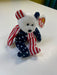 Plush TY Beanie Babies - Spangle the Bear (White Head Variant) - Cardboard Memories Inc.