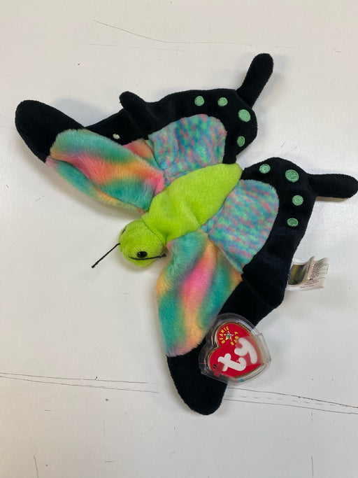 Plush TY Beanie Babies - Float the Butterfly - Cardboard Memories Inc.