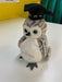 Plush TY Beanie Baby - Wiser the Owl - Class of 1999 - Cardboard Memories Inc.