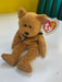 Plush TY Beanie Baby - Fuzz the Bear - Cardboard Memories Inc.