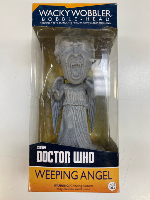 Action Figures and Toys Funko - Wacky Wobbler Bobble Head - Doctor Who - Weeping Angel - Cardboard Memories Inc.