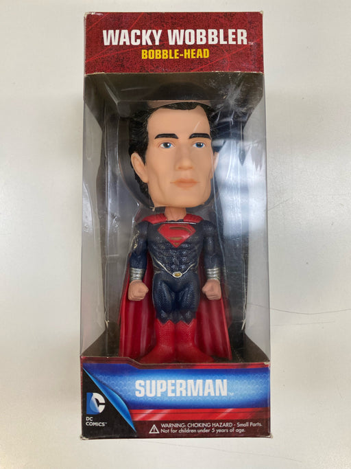 Action Figures and Toys Funko - Wacky Wobbler Bobble Head - Superman - Cardboard Memories Inc.