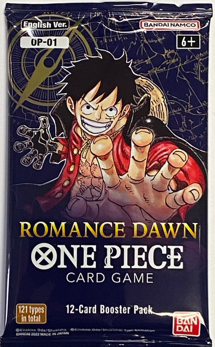 collectible card game Bandai - One Piece Card Game - Romance Dawn - Booster Pack - Cardboard Memories Inc.