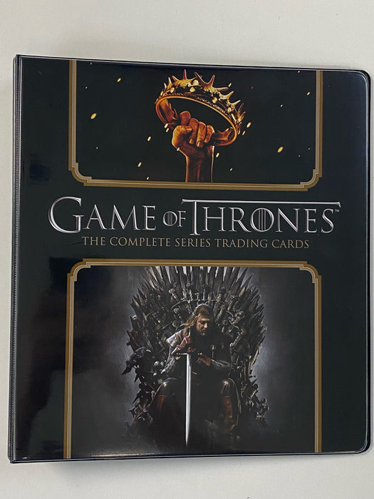 Non Sports Cards Rittenhouse - Game of Thrones - The Complete Series - Trading Card Album - Cardboard Memories Inc.