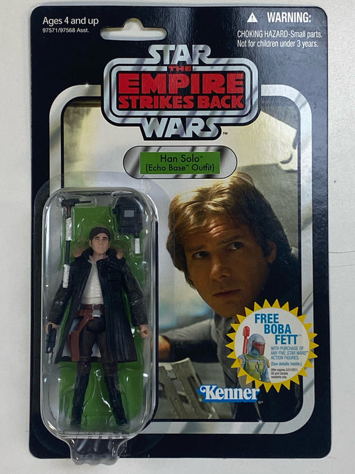 Action Figures and Toys Hasbro - Star Wars - Emire Strike Back - Han Solo Echo Base Outfit - Action Figure - VC03 - Cardboard Memories Inc.