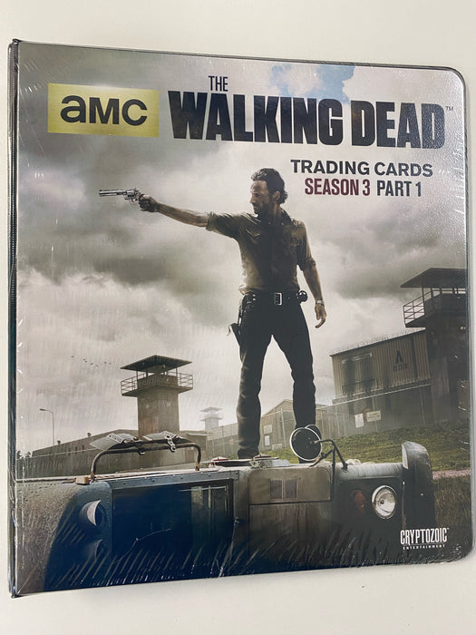 Non Sports Cards Cryptozoic - Walking Dead - Season 3 Part 1 Trading Cards - Binder Sealed - Cardboard Memories Inc.