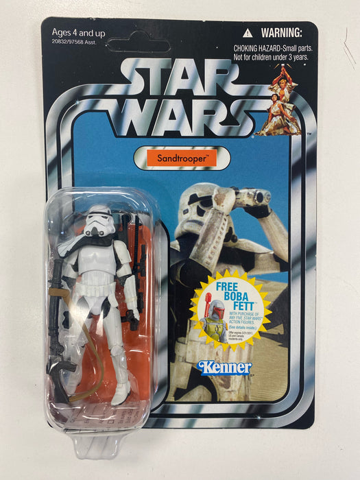 Action Figures and Toys Hasbro - Star Wars - Sandtrooper - Action Figure - VC14 *Unpunched* - Cardboard Memories Inc.