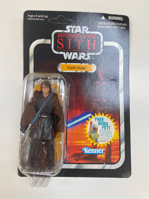 Action Figures and Toys Hasbro - Star Wars - Revenge of The Sith - Darth Vader - Action Figure *Unpunched* - Cardboard Memories Inc.