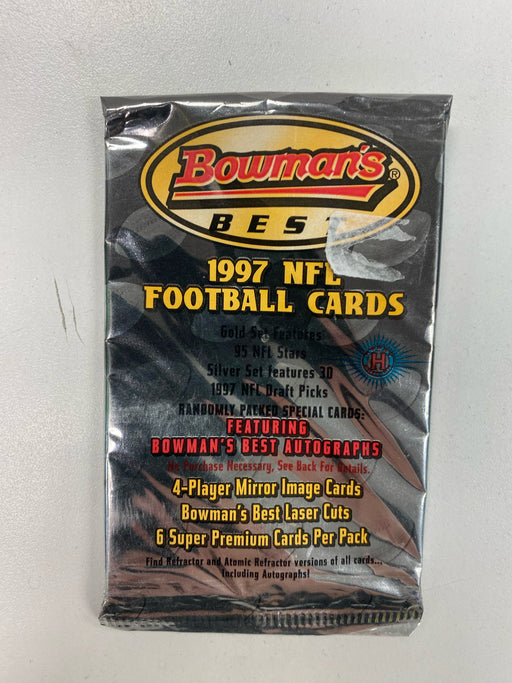 Sports Cards Topps - 1997 - Football - Bowman's Best - Trading Card Pack - Cardboard Memories Inc.