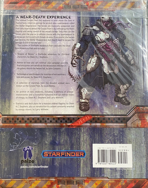 Paizo - Starfinder Adventure Path - Dead Suns - Empire of Bones - MG0115 |
Cardboard Memories Inc.
978164078042252299