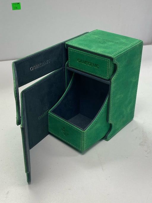 Supplies Gamegenic - Watchtower Card Deck Box - Convertible Green - 100+ - Cardboard Memories Inc.