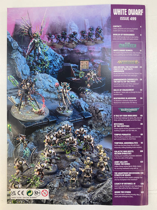 Magazine Games Workshop - White Dwarf - Issue 499 - WD0064 - Cardboard Memories Inc.