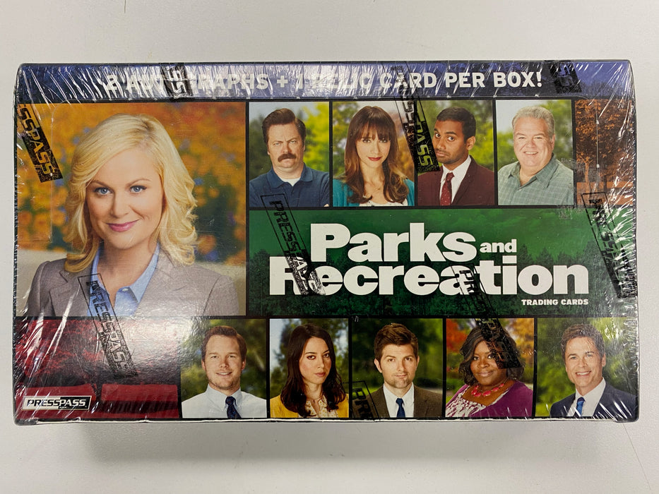 Trading Card Games Presspass - Parks & Recreation - Season 1-4 Trading Cards - Hobby Box - Cardboard Memories Inc.