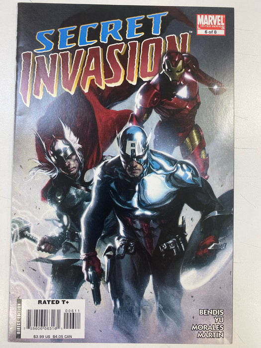 Comic Books Marvel Comics - Secret Invasion (2008) 001-008 Full Set (Cond. FN- to VF-) 21566 - Cardboard Memories Inc.