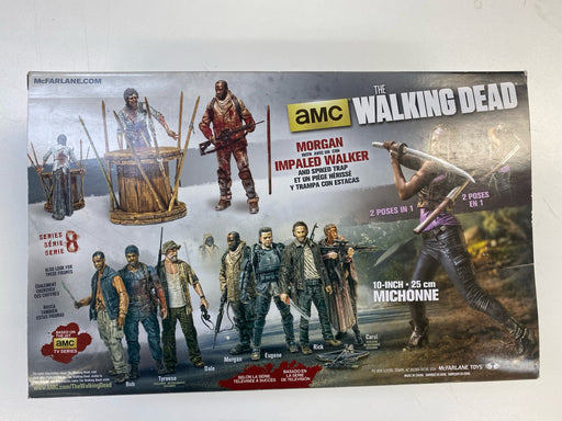 Action Figures and Toys McFarlane Toys - Walking Dead  - Series 8 - Morgan with Impaled Walker - Action Figure *DAMAGED BOX* - Cardboard Memories Inc.