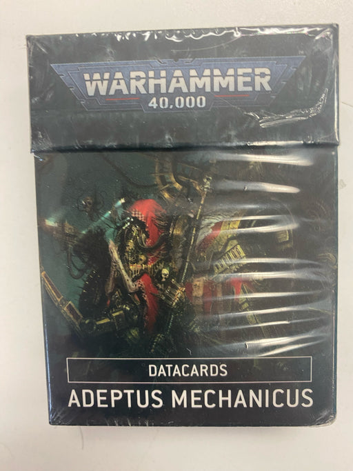 Collectible Miniature Games Games Workshop - Warhammer 40K (9th Edition) Data cards - Adeptus Mechanicus 59-02 OUT OF PRINT - Cardboard Memories Inc.