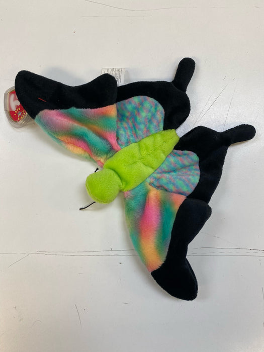 Plush TY Beanie Babies - Float the Butterfly - Cardboard Memories Inc.