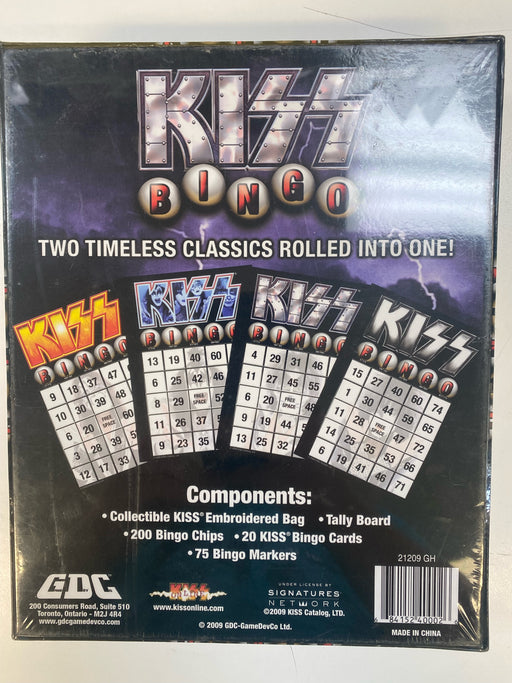 Board Games GameDevCo - 2009 - Kiss Bingo - Board Game - Cardboard Memories Inc.