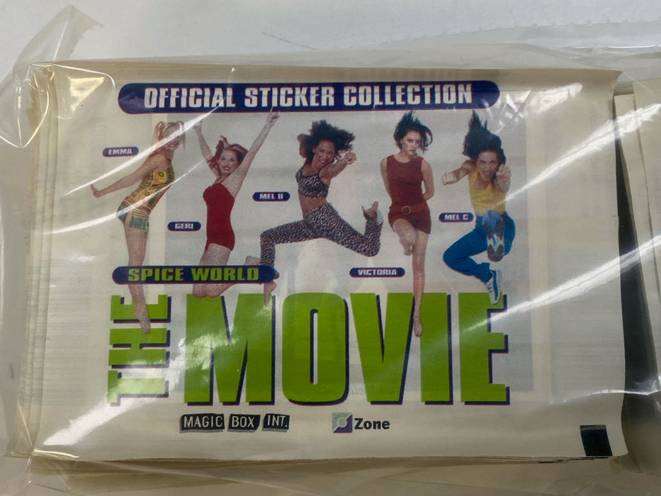 Stickers Magic Box International - Spice World the Movie - 100 Sticker Pack - Cardboard Memories Inc.