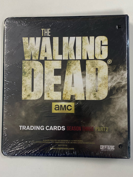 Non Sports Cards Cryptozoic - Walking Dead - Season 3 Part 2 Trading Cards - Binder Sealed - Cardboard Memories Inc.