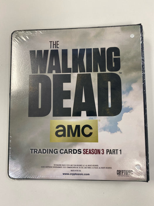 Non Sports Cards Cryptozoic - Walking Dead - Season 3 Part 1 Trading Cards - Binder Sealed - Cardboard Memories Inc.