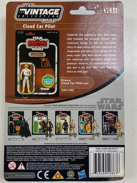 Action Figures and Toys Hasbro - Star Wars - Empire Strikes Back - Twin-Pod Cloud Car Pilot - Action Figure - Cardboard Memories Inc.