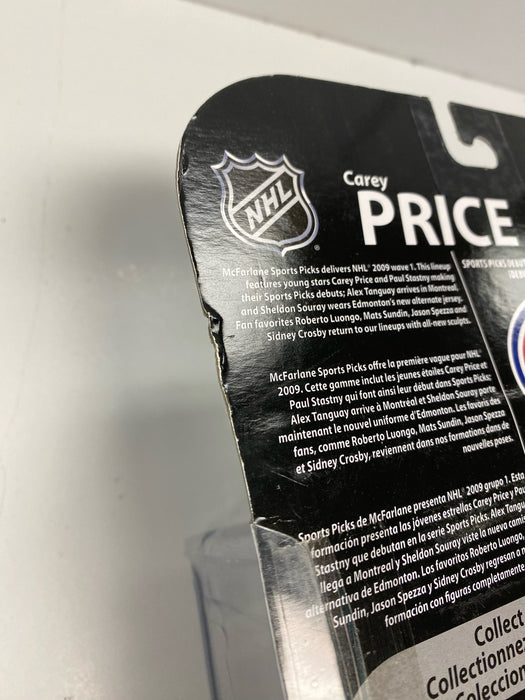 Action Figures and Toys McFarlane Toys - NHL - Montreal Canadiens - Carey Price Figure *DAMAGED BOX* - Cardboard Memories Inc.