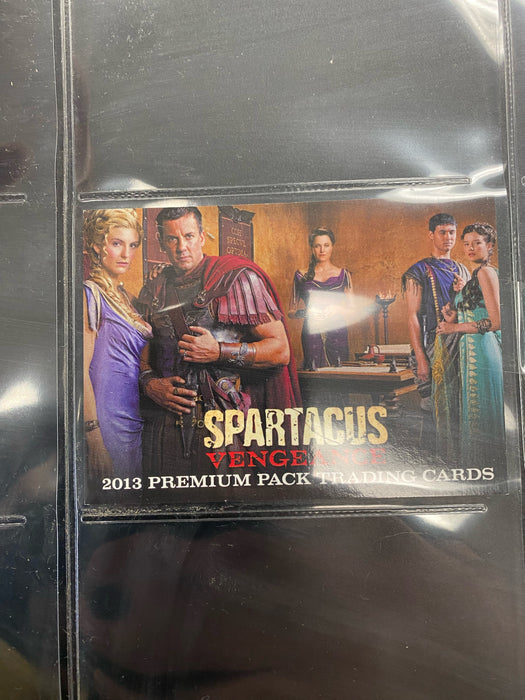 Non Sports Cards Rittenhouse - 2013 - Spartacus Vengeance - Trading Cards - Binder - Cardboard Memories Inc.