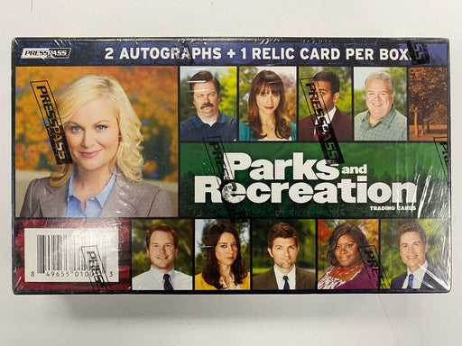 Trading Card Games Presspass - Parks & Recreation - Season 1-4 Trading Cards - Hobby Box - Cardboard Memories Inc.