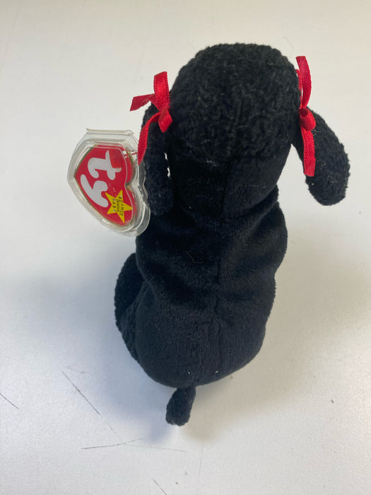 Plush TY Beanie Babies - Gigi the Poodle - Cardboard Memories Inc.