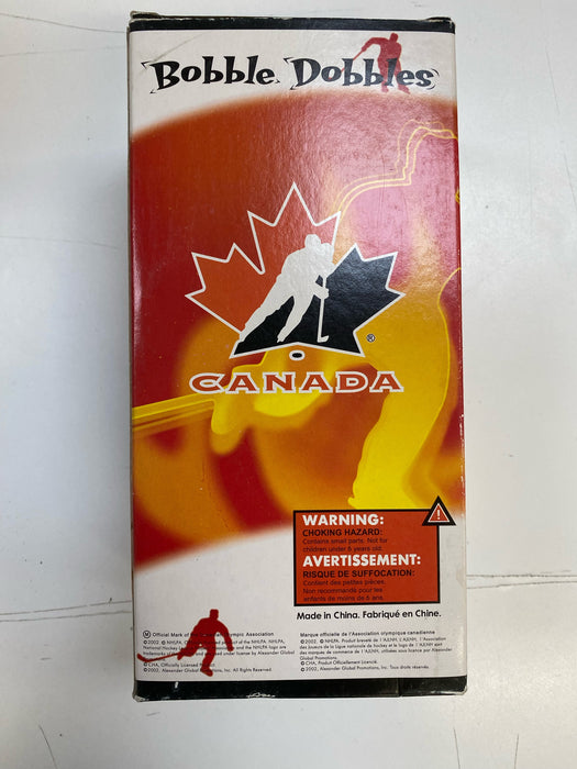 Action Figures and Toys Bobble Dobbles - 2002 - Team Canada Gold Medal - Mario Lemieux Hand Painted Bobble Head - Cardboard Memories Inc.