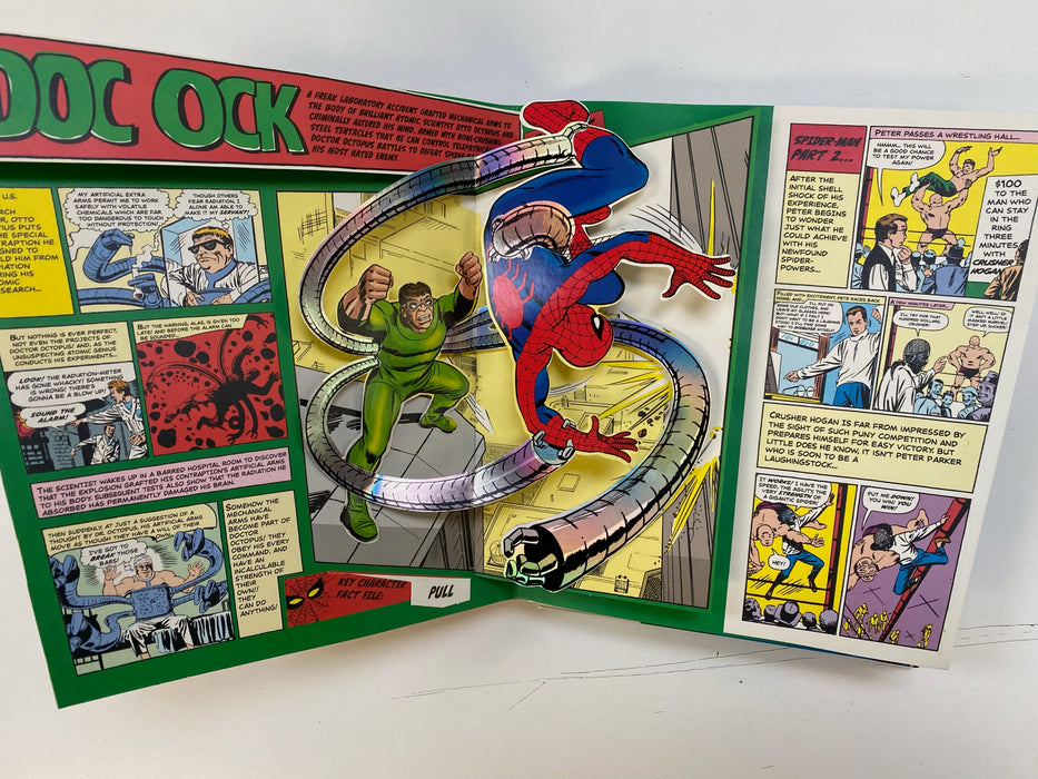 Comic Books, Hardcovers & Trade Paperbacks Candlewick Press - Marvel Comics Amazing Spider-Man Pop-Up Book - Pre-Owned (Cond. FN-) HC0211 - Cardboard Memories Inc.