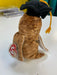 Plush TY Beanie Baby - Wisest the Owl - Class of 2000 - Cardboard Memories Inc.