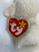 Plush TY Beanie Baby - Fleece the Lamb - Cardboard Memories Inc.