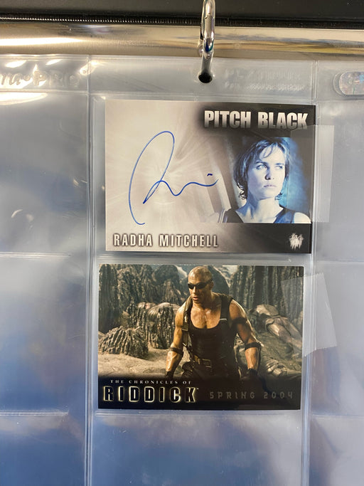 Non Sports Cards Rittenhouse - Chronicles of Riddick - Trading Cards Collectors Binder - Cardboard Memories Inc.