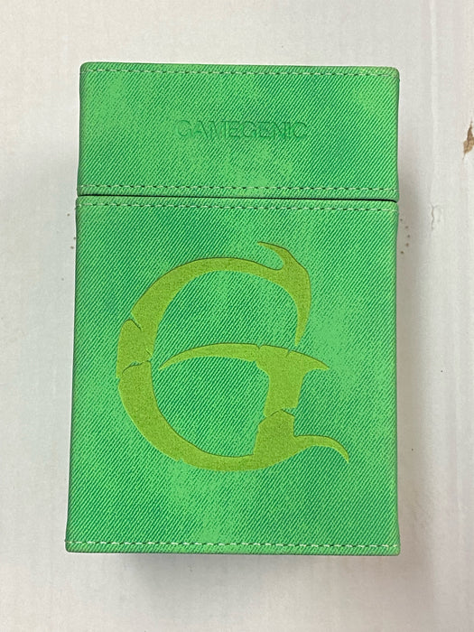 Supplies Gamegenic - Watchtower Card Deck Box - Convertible Green - 100+ - Cardboard Memories Inc.