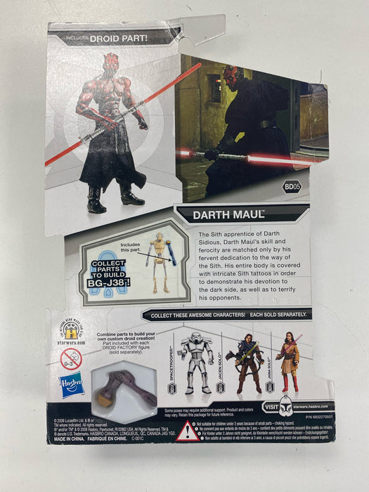 Action Figures and Toys Hasbro - Star Wars - Legacy Collection 2009 - Darth Maul - Action Figure - BD05 - Cardboard Memories Inc.