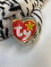 Plush TY Beanie Baby - Blizzard the White Tiger - Cardboard Memories Inc.