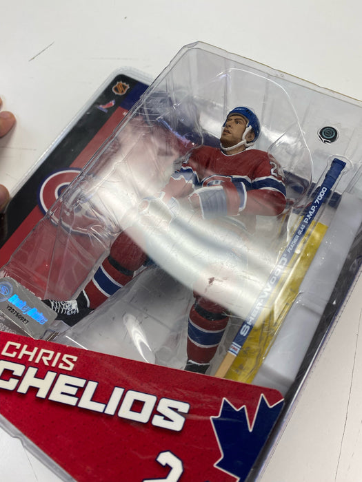 Action Figures and Toys McFarlane Toys - NHL - Montreal Canadiens - Chris Chelios Figure - Cardboard Memories Inc.