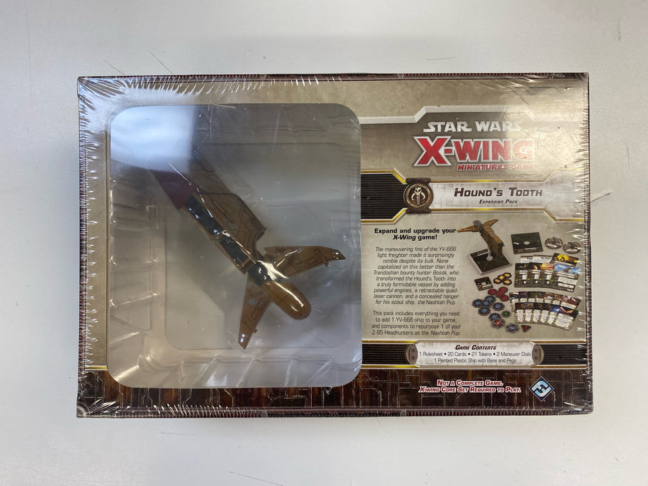 Collectible Miniature Games Fantasy Flight Games - Star Wars X-Wing Expansion Pack - Hound's Tooth - Cardboard Memories Inc.