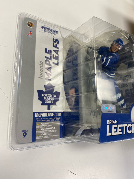 Action Figures and Toys McFarlane Toys - NHL - Toronto Maple Leafs - Brian Leetch Figure - Cardboard Memories Inc.