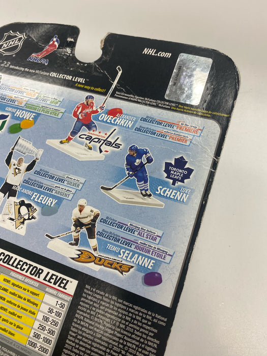 Action Figures and Toys McFarlane Toys - NHL - Toronto Leafs - Luke Shenn Figure - White Jersey Variant *DAMAGED BOX* - Cardboard Memories Inc.