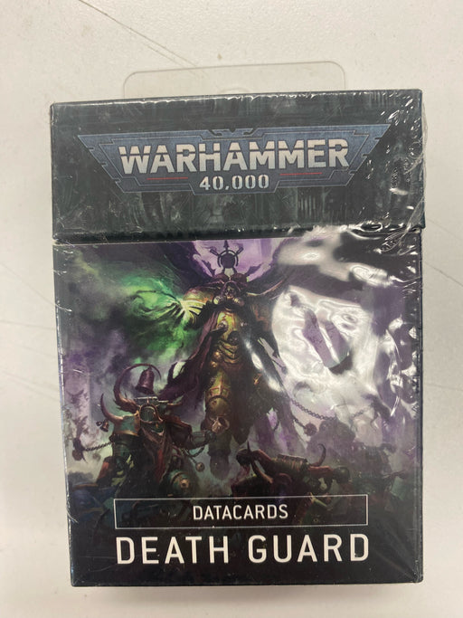 Collectible Miniature Games Games Workshop - Warhammer 40K (9th Edition) Data cards - Death Guard 43-04 OUT OF PRINT - Cardboard Memories Inc.